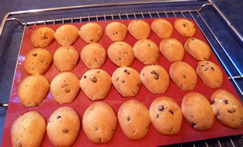 Madeleines aux pépites de chocolat