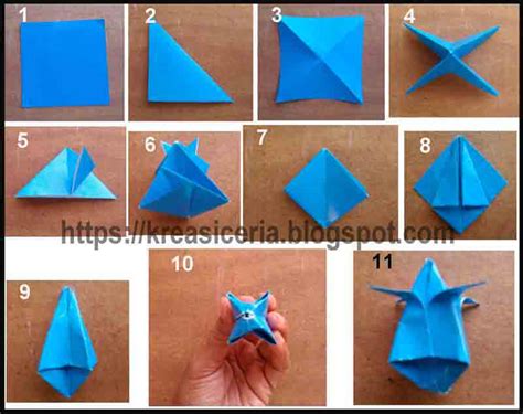 Cara Mudah Membuat Bunga Dari Kertas Origami Diy Pape Vrogue Co