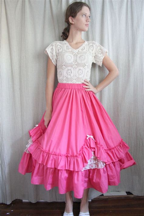 A Cute Pink Square Dancing Skirt Square Dance Dresses Square Dance