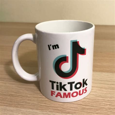 Im Tiktok Famous Tik Tok White Ceramic Coffee Mug 11oz Etsy