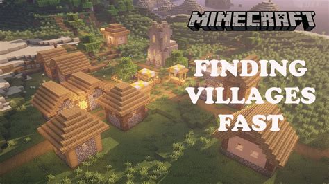 Best Way To Find Villages In Minecraft 116 Youtube