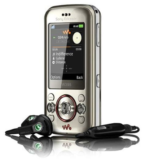 Sony Ericsson Walkman W395 En Entrée De Gamme Walkman