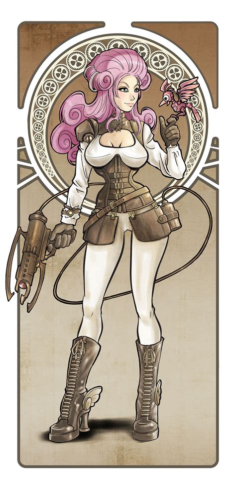 Steampunk Girl Revisited By Thewitchofoz On Deviantart