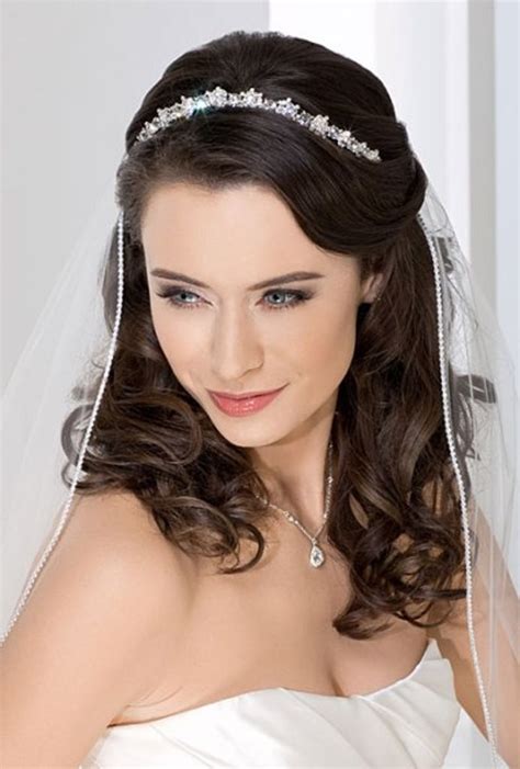 20 Wedding Hairstyles With Tiara Ideas Wohh Wedding