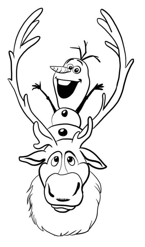 Have fun discovering pictures to print and drawings to color. Dibujos de Olaf para colorear. Imprimir muñeco de nieve de ...
