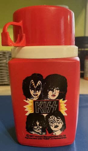 Kiss Original Lunchbox Thermos Vintage 1977 Ebay