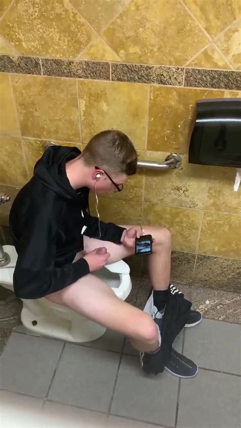 Spycam Spying Boy Jerking In Toilet Thisvid Com