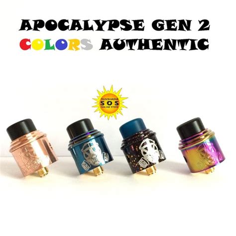 Jual Apocalypse Gen 2 Rda Colors 24mm Authentic Di Lapak Sunshaine