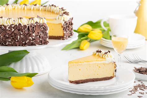 Cremiger Eierlikör - Käsekuchen