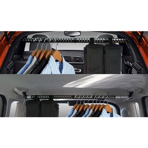 Explore a wide range of the best clothes hanger on besides good quality brands, you'll also find plenty of discounts when you shop for clothes hanger. KEM Expandable Car Clothes Hanger Clothing Rod Bar Garment ...