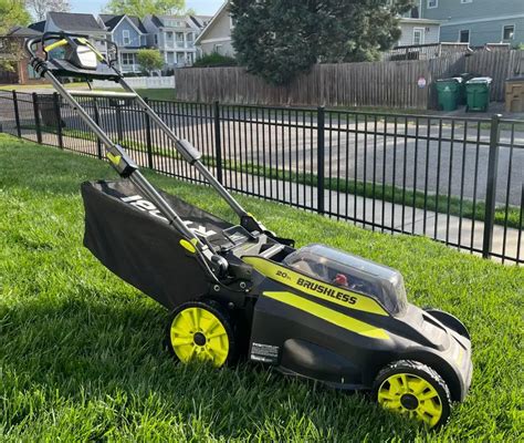 Ryobi 21 Inch 40v Cordless Brushless Mower 2023 Lawn 44 Off