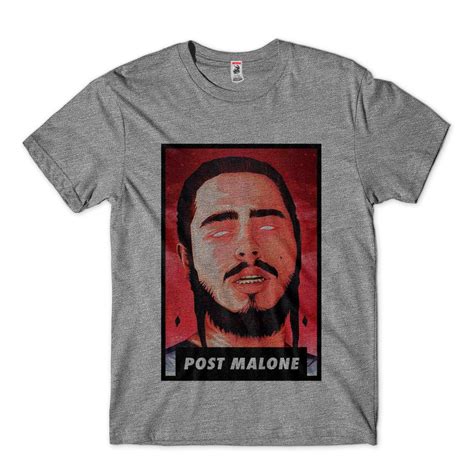 Camiseta Post Malone Rappers Americanos Hip Hop