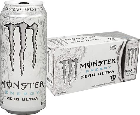 Monster Energy Zero Ultra 16 Fl Oz Pack Of 10