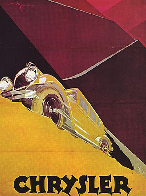 Chrysler Poster - 1920's #vintage #poster | Vintage ads ...