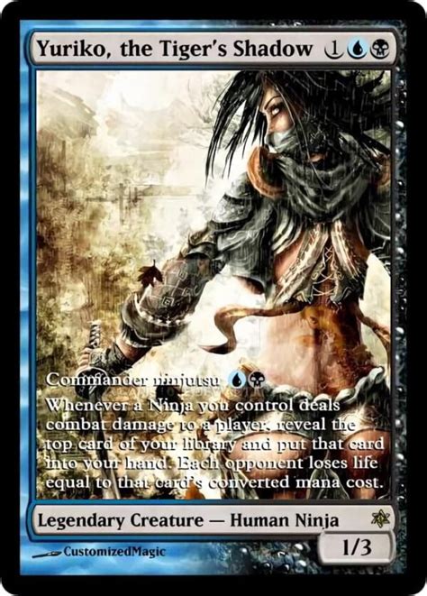 Yuriko The Tigers Shadow Magic The Gathering Proxy Cards