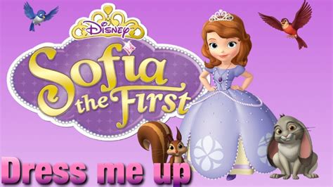 Sofia The First Dress Up Game Youtube