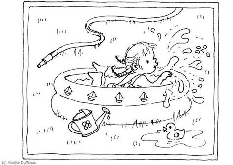 Ausmalbild kinder spielen im garten als pdf ausdrucken. Malvorlage Spielen im Garten - Kostenlose Ausmalbilder Zum ...