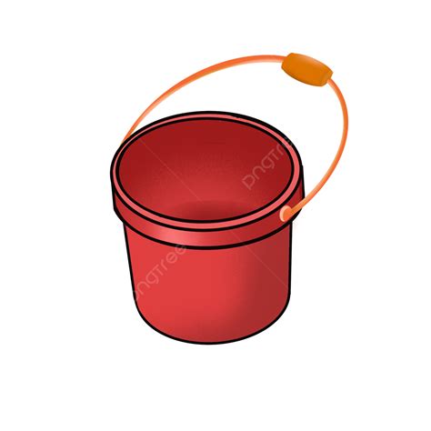 Red Bucket Clipart Hd Png A Red Bucket Clipart Red Clipart Crimping