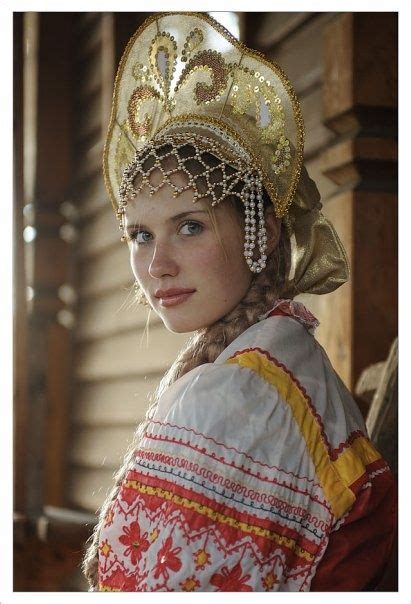 Russian Kokoshnik Headdress Like To Me Traditional Russian