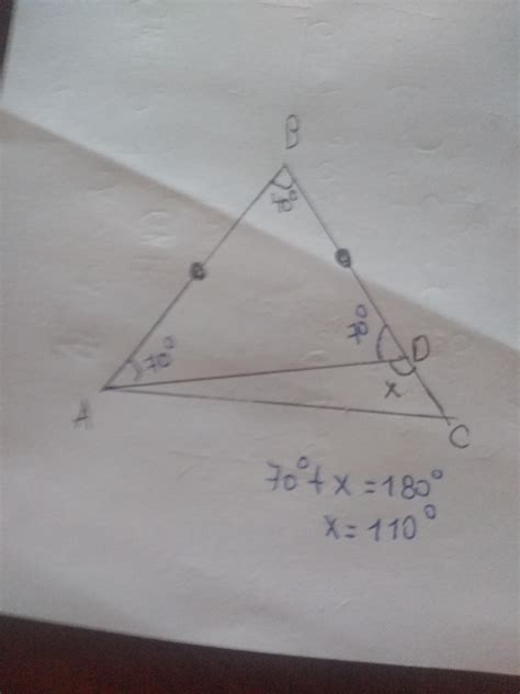 En Un Triángulo Abc Se Traza La Ceviana Interior Ad Si Abbd Y La