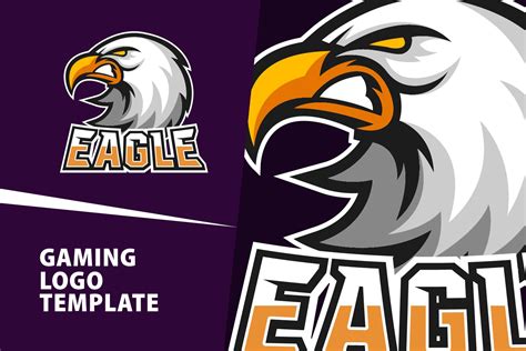 Eagle Gaming Logo Template 511380 Logos Design Bundles