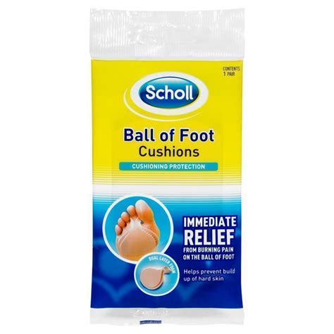 Buy Scholl Ball Of Foot Cushion Shoe Insole 1 Un Online At Chemist