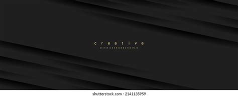 Abstract Black Luxury Background Shiny Lines Stock Vector Royalty Free