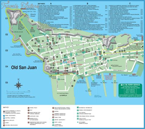Exploring Old San Juan Map A Journey Through History 2023 Calendar