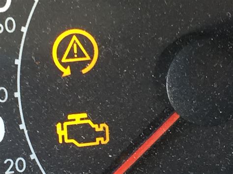 Vw Dashboard Warning Light Triangle With Exclamation Mark
