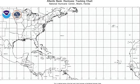 Hurricane Tracking Maps Printable