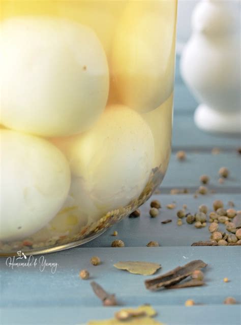 Easy Classic Pickled Eggs Recipe By Homemade Yummy Foodrhythms
