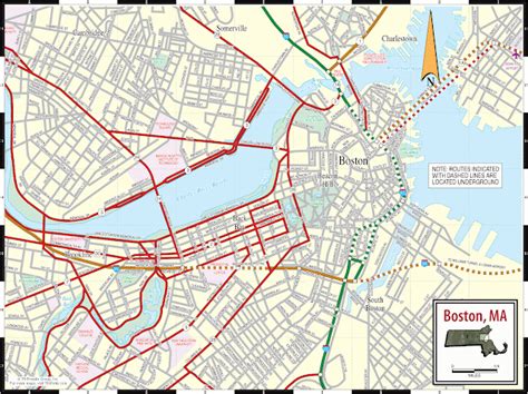 Mapas De Boston Eua Mapasblog