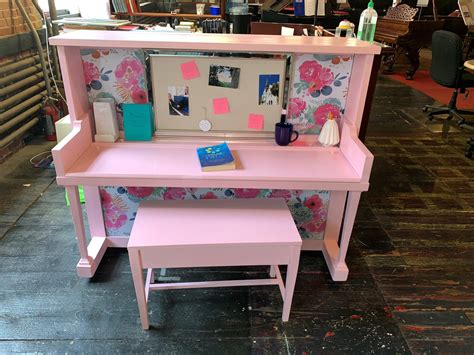 Pink Repurposed Desk Your Sweetheart Would Love This Pretty Pink Desk