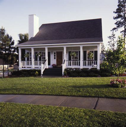 With more people working from home, home offices are becoming a necessity. Front and back covered porches are featured on this 3 ...