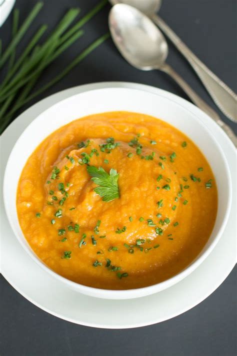 Carrot Parsnip Soup Creamy Gluten Free Paleo Friendly And Whole