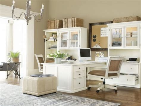 25 Wonderful Two Person Desk Design For Your Home Office