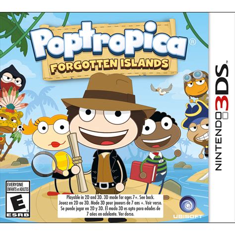 Ubisoft Poptropica Forgotten Islands Nintendo 3ds Ubp10500976