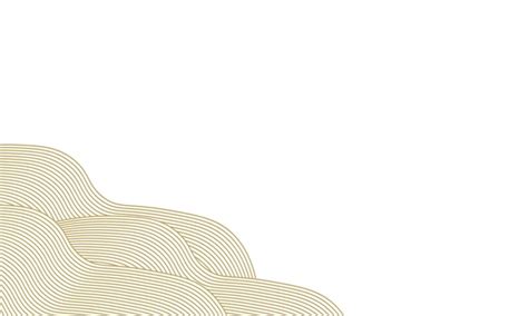 Premium Vector White Background With Beige Wavy Line Pattern