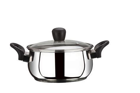 Stainless Steel Encapsulated Bottom Cook N Serve With Glass Lid 01