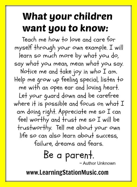 Parenting What Your Children Want You To Know Join Us