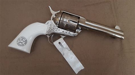 Cimarron Texas Ranger Laser Engraved Frontier 45 Long Colt 475