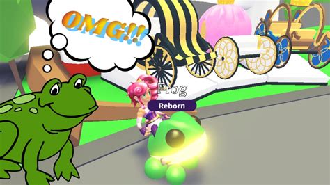 Just Made A Cute Neon Frog On Adopt Me Roblox Youtube