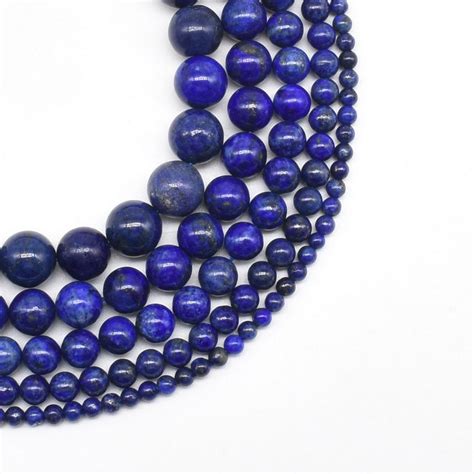 Lapis Lazuli Beads 3mm 4mm 6mm 8mm 10mm 12mm 14mm Round Blue Etsy