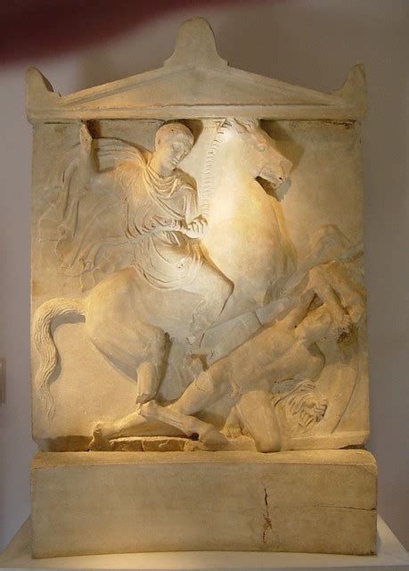 Grave Relief Kerameikos Museum Athens Grave Stele Of D Flickr