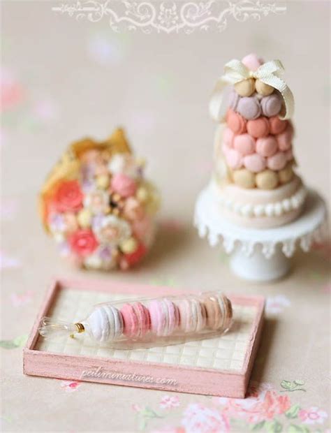Maybe you would like to learn more about one of these? Dollhouse Miniature Macarons in Cellophane Bag | Kuchen