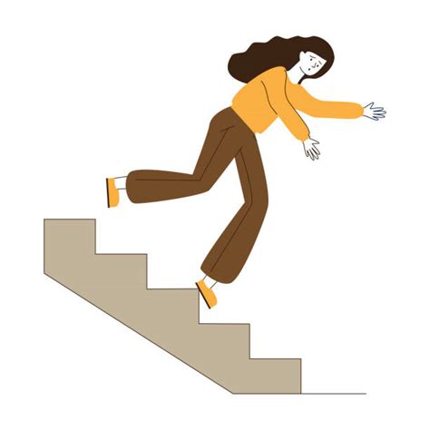 Woman Fall Down Illustrations Royalty Free Vector Graphics And Clip Art