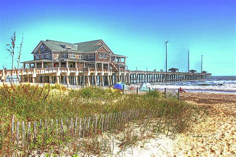 Obx Jennettes Pier Nags Head Nc Outer Banks Nc Photograph By