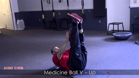 Medicine Ball V Up Youtube