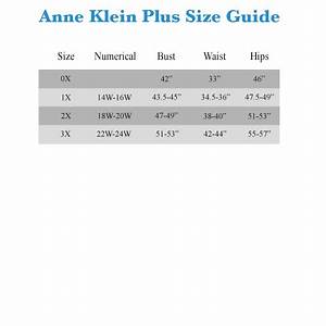 Anne Klein Plus Size Chart Via 6pm Size Chart Chart Plus Size