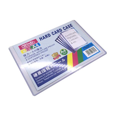 Maybe you would like to learn more about one of these? Plastic Hard Card Case A4 - VIP Educational Supplies Pte Ltd